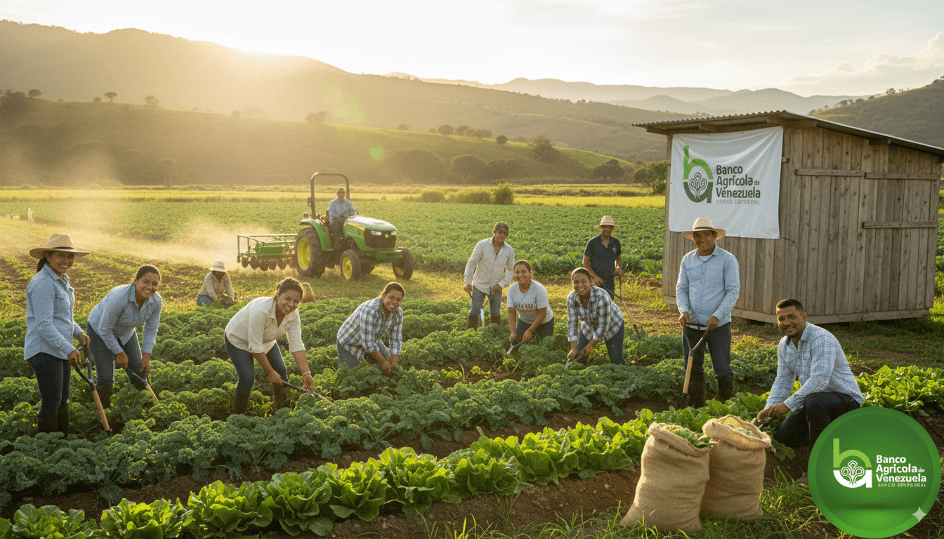 Agricultores venezolanos